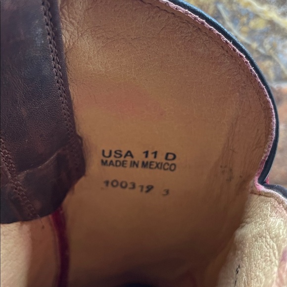 Moonshine Spirit Men Cowboy Boots Brown Red Leather Square Toe Size 11D
Western - Picture 13 of 14